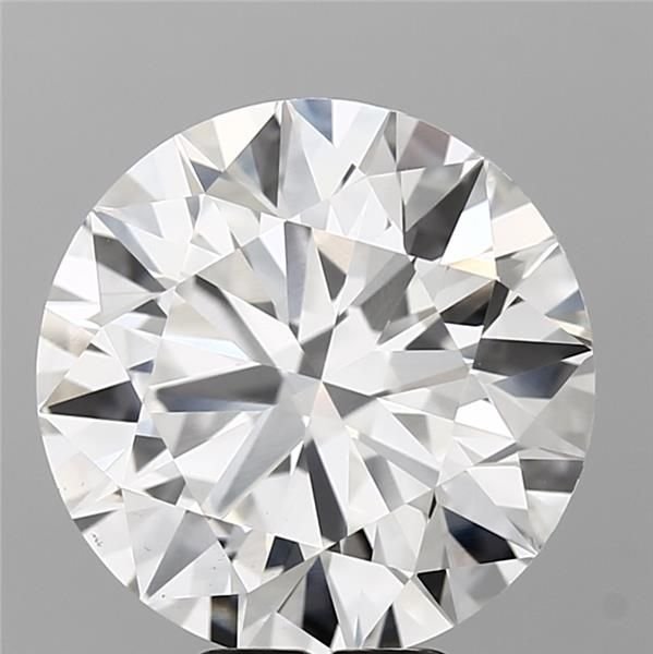 6.72ct G VS1 Rare Carat Ideal Cut Round Lab Grown Diamond