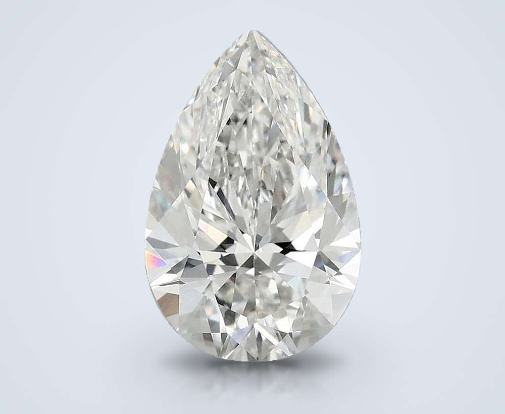 3.00 Carat Pear Lab Diamond