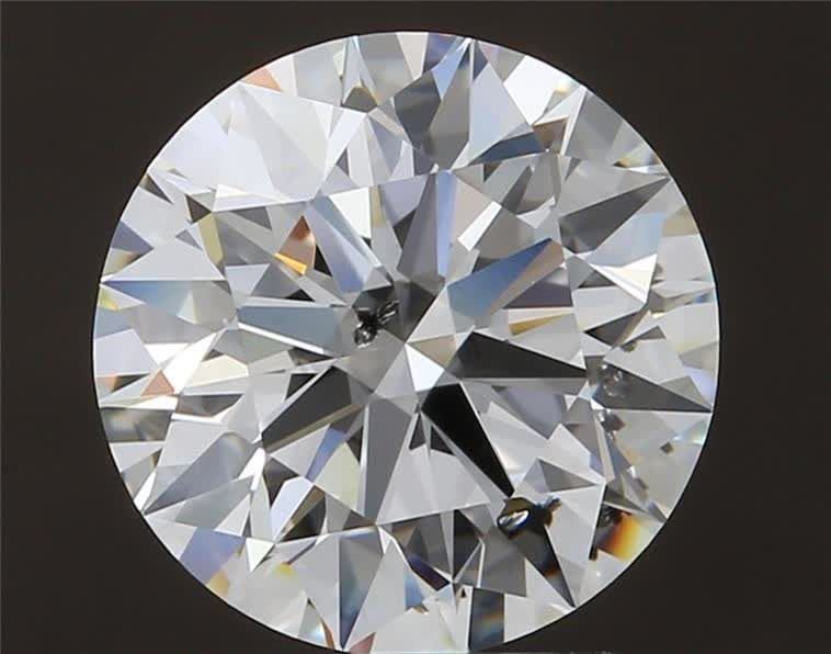 2.27ct G SI2 Rare Carat Ideal Cut Round Diamond