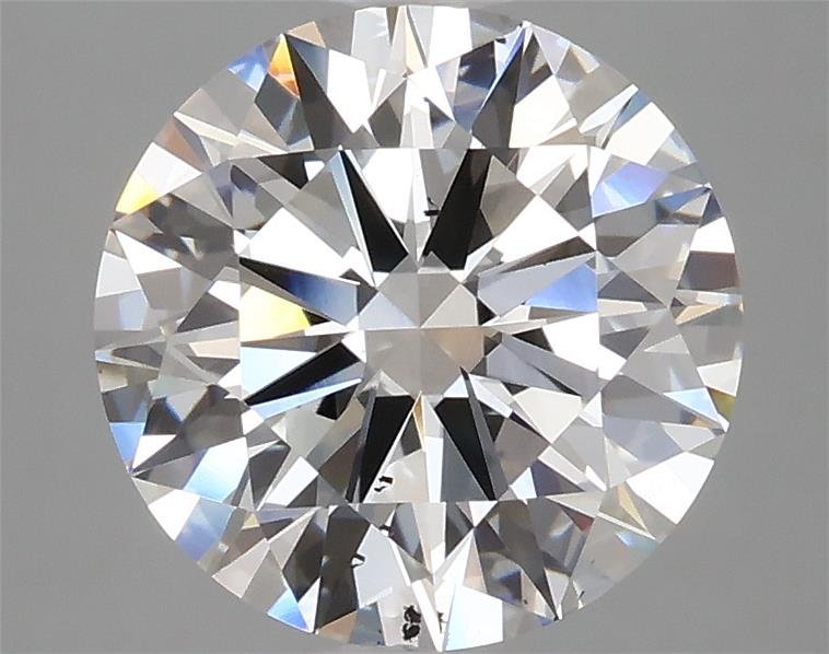 3.14ct F SI1 Rare Carat Ideal Cut Round Lab Grown Diamond