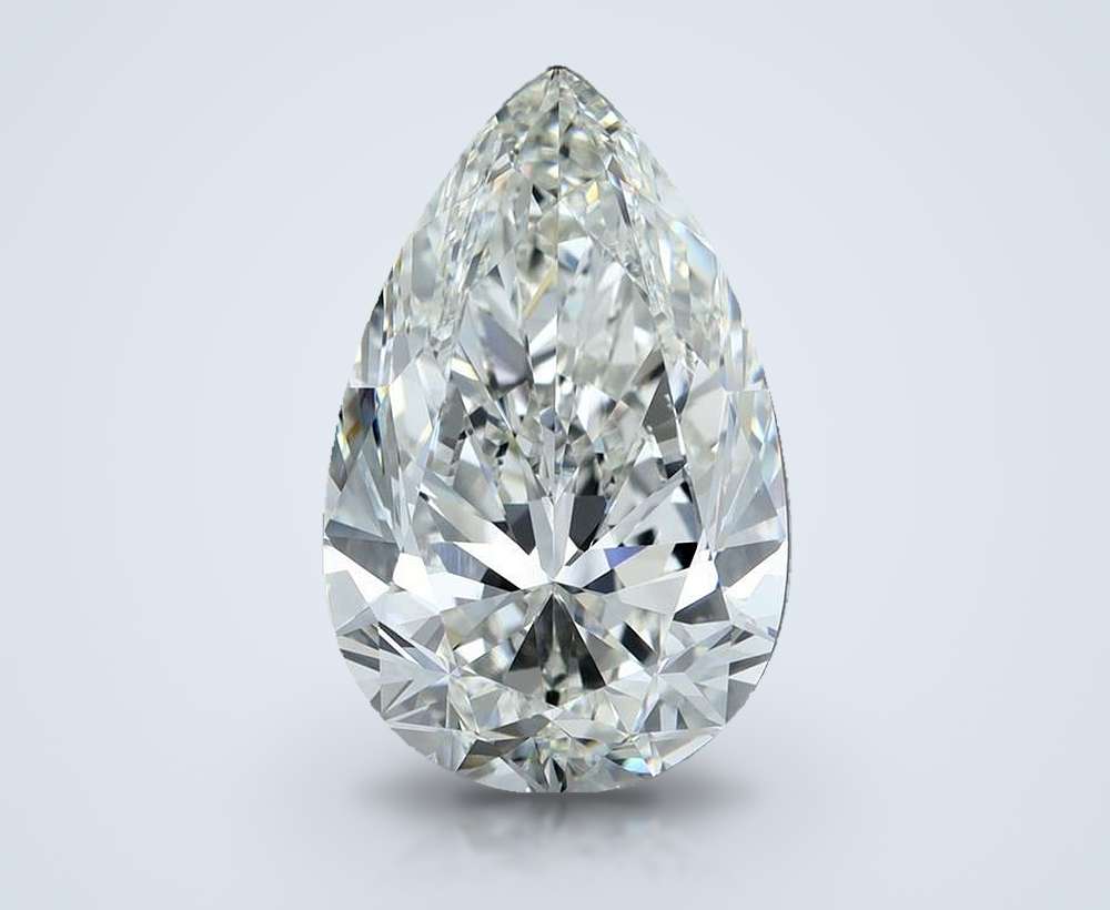 10.07 Carat Pear Natural Diamond