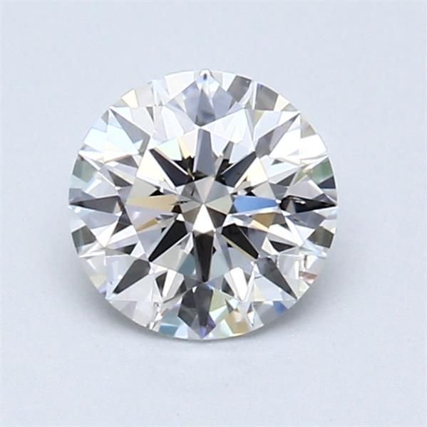 0.82ct D SI1 Rare Carat Ideal Cut Round Diamond