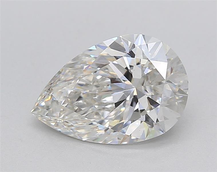 1.47ct F VS1 Rare Carat Ideal Cut Pear Lab Grown Diamond