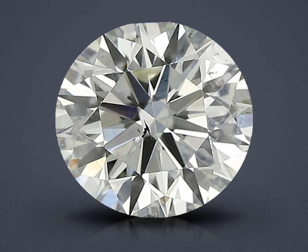 0.73 Carat Round Natural Diamond
