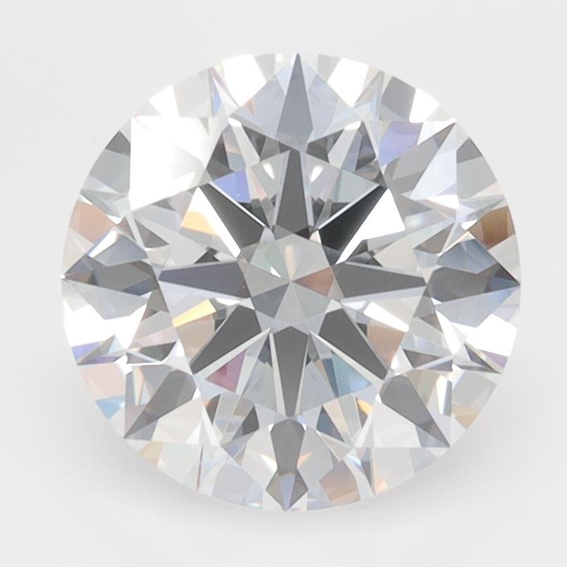 2.71ct D VVS1 Rare Carat Ideal Cut Round Lab Grown Diamond