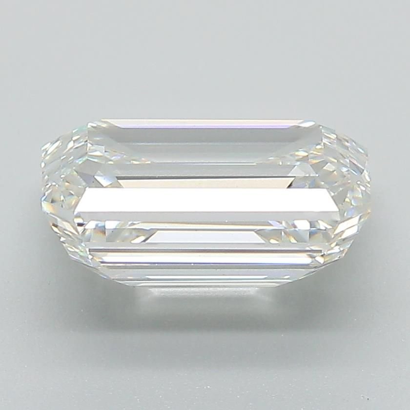 3.03ct G VS1 Rare Carat Ideal Cut Emerald Lab Grown Diamond