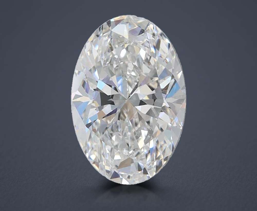 1.00 Carat Oval Lab Diamond
