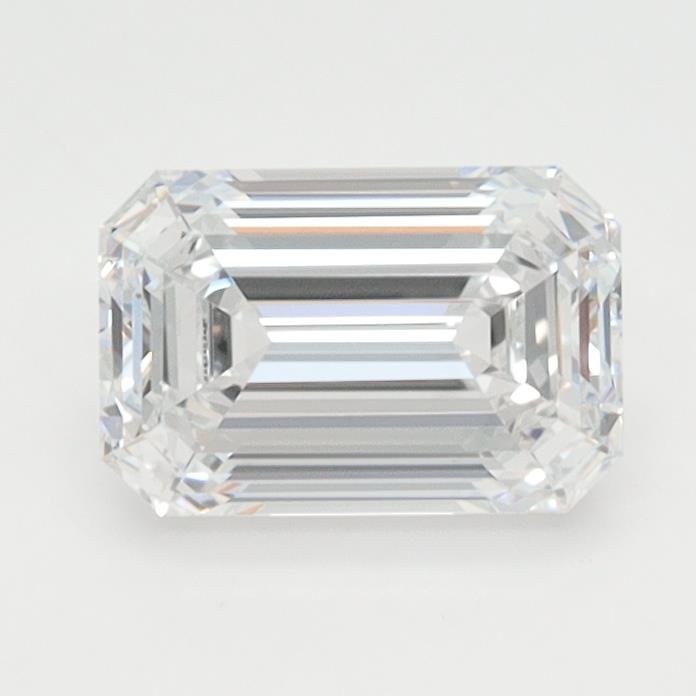 1.07ct D VVS1 Rare Carat Ideal Cut Emerald Lab Grown Diamond