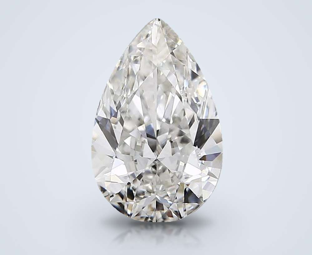 1.50 Carat Pear Lab Diamond