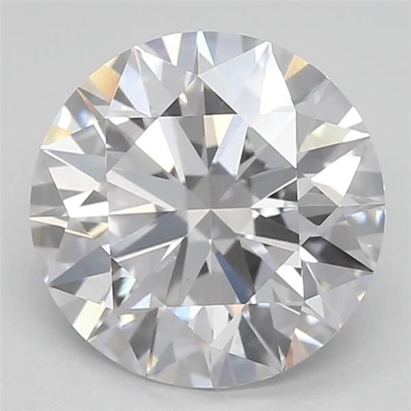 2.51ct D VVS2 Rare Carat Ideal Cut Round Lab Grown Diamond