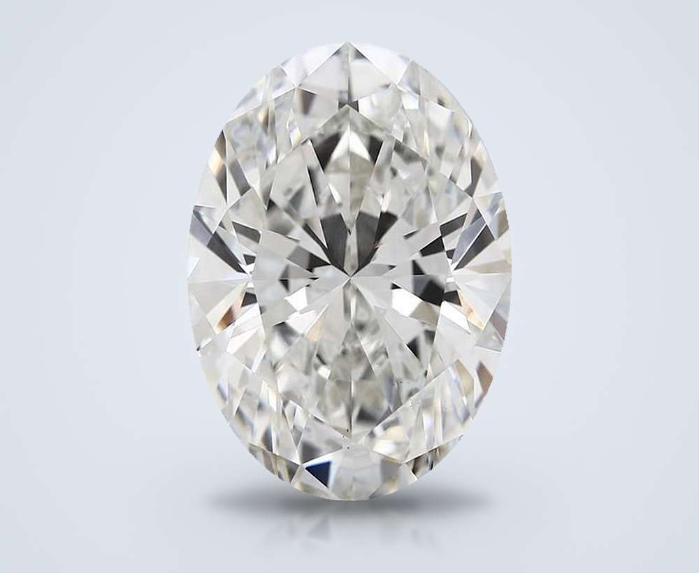 8.05 Carat Oval Lab Diamond