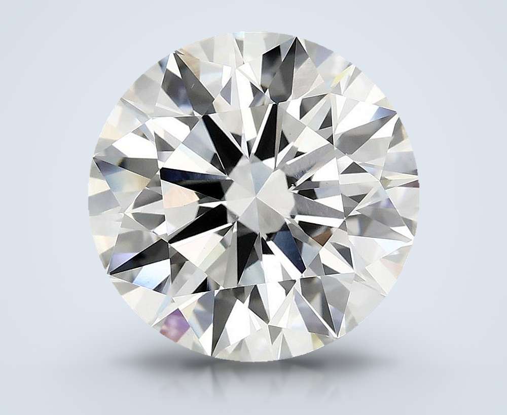 5.74 Carat Round Lab Diamond