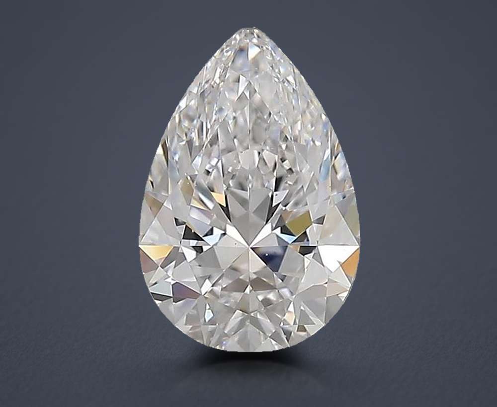 1.50 Carat Pear Natural Diamond