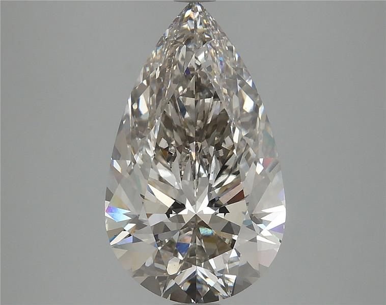 4.04ct I VS1 Rare Carat Ideal Cut Pear Lab Grown Diamond