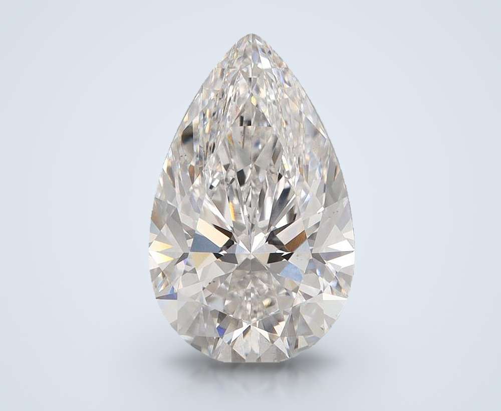 5.13 Carat Pear Lab Diamond
