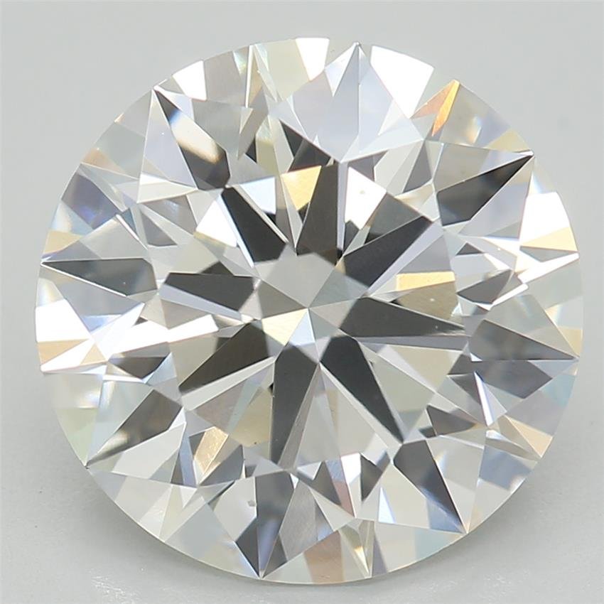 3.02ct G VS1 Rare Carat Ideal Cut Round Lab Grown Diamond