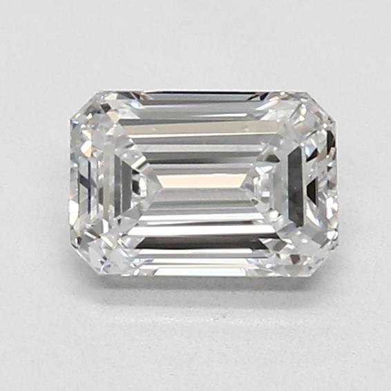 0.95ct D VVS2 Rare Carat Ideal Cut Emerald Lab Grown Diamond