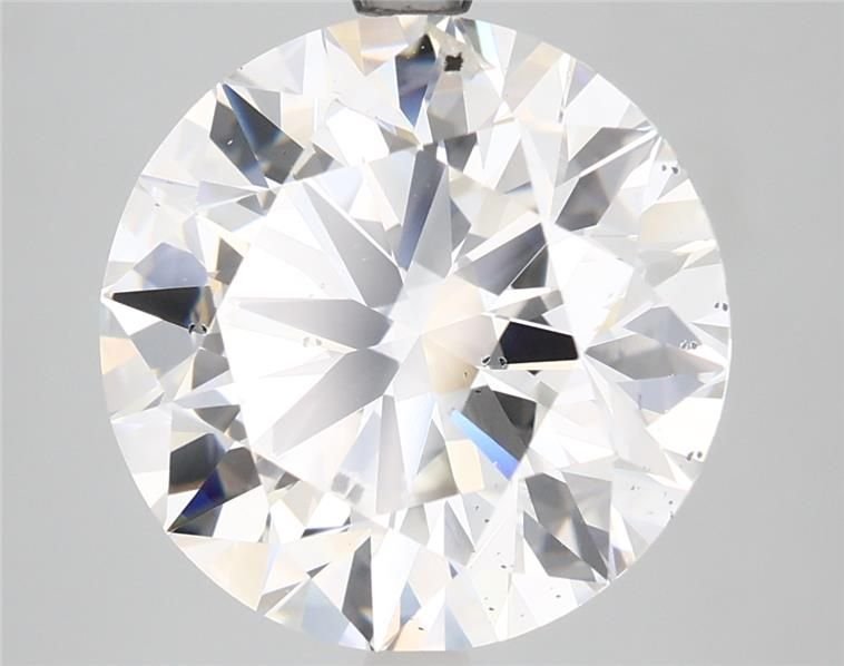 7.10ct F SI1 Rare Carat Ideal Cut Round Lab Grown Diamond