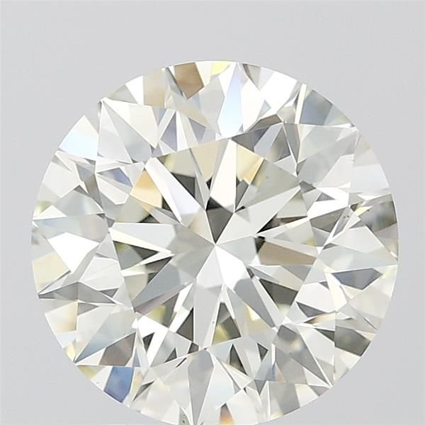 3.12ct K VS1 Rare Carat Ideal Cut Round Diamond