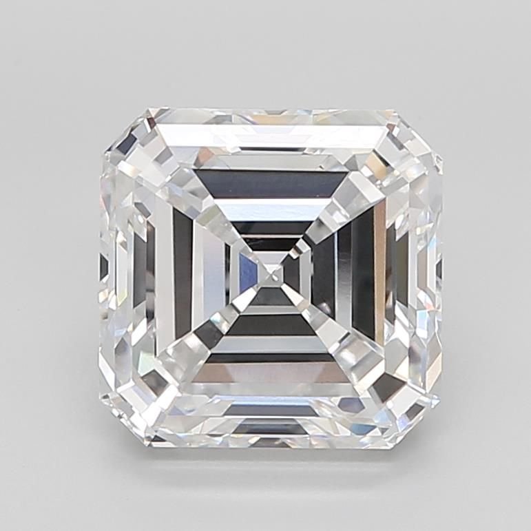 9.09ct E VVS2 Rare Carat Ideal Cut Asscher Lab Grown Diamond