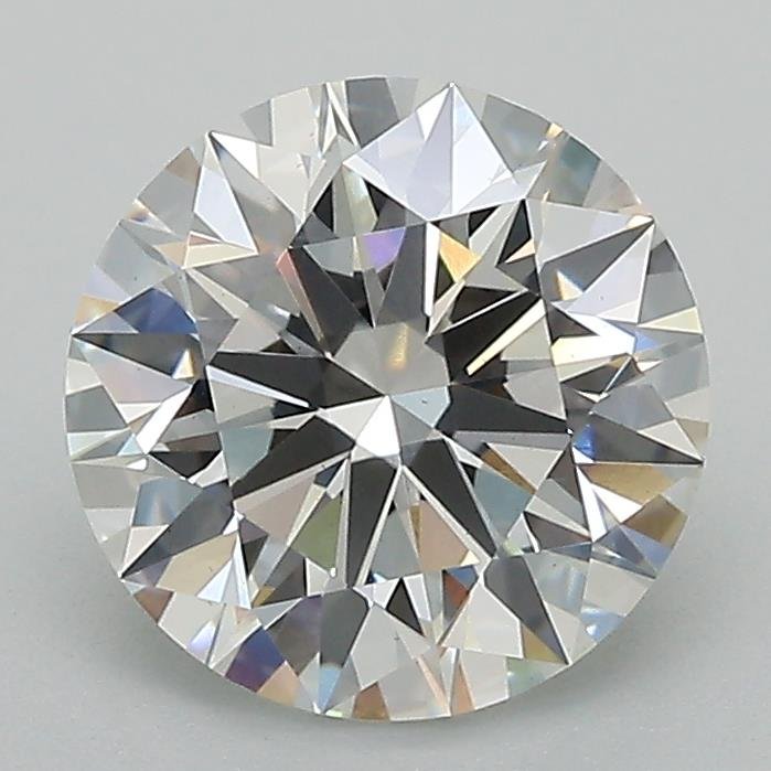 2.09ct F VS1 Rare Carat Ideal Cut Round Lab Grown Diamond