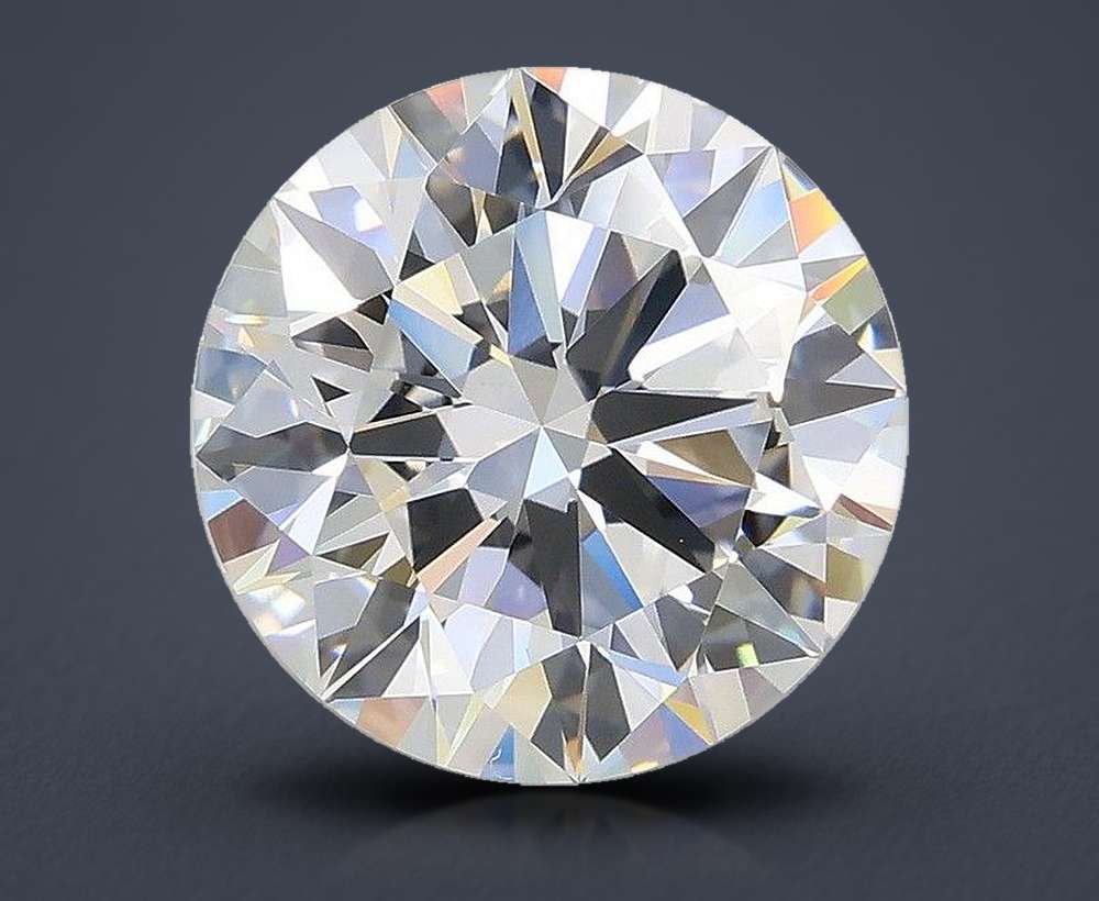 3.04 Carat Round Lab Diamond