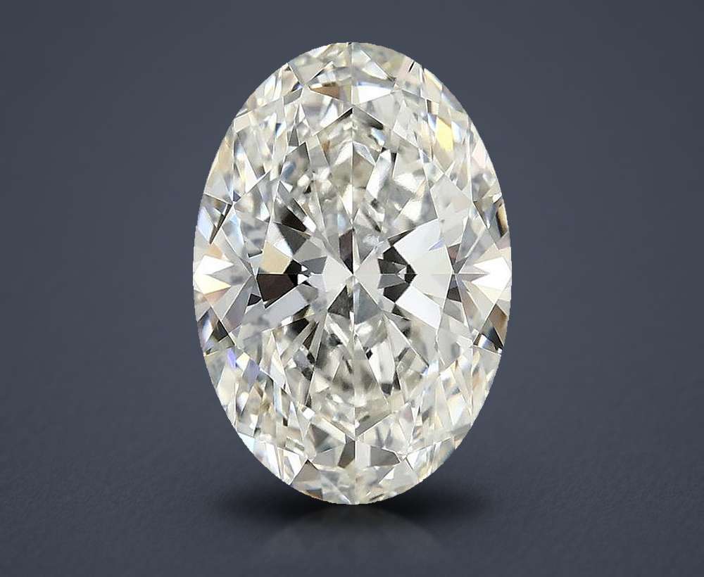 4.04 Carat Oval Lab Diamond