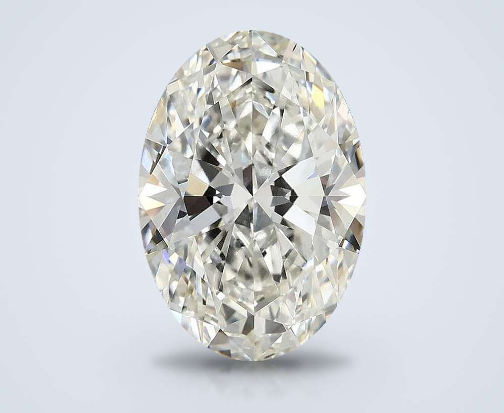 4.04 Carat Oval Lab Diamond