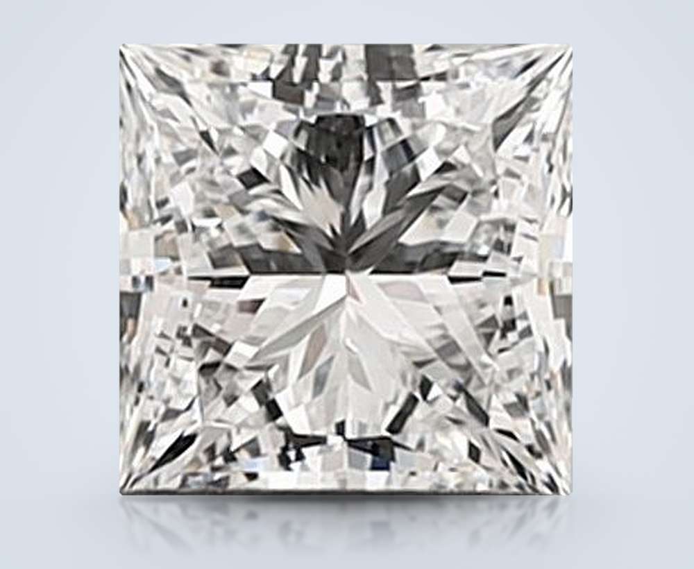 0.85 Carat Princess Lab Diamond