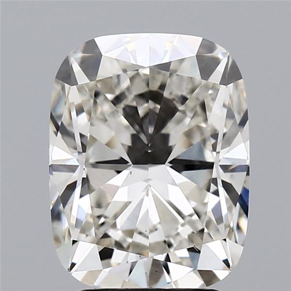 3.24ct I VS2 Very Good Cut Cushion Lab Grown Diamond