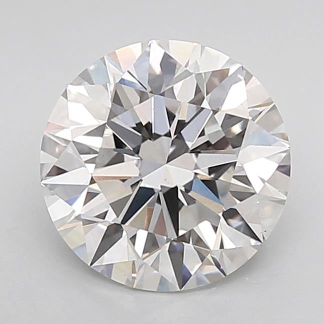 2.41ct F VS1 Rare Carat Ideal Cut Round Lab Grown Diamond