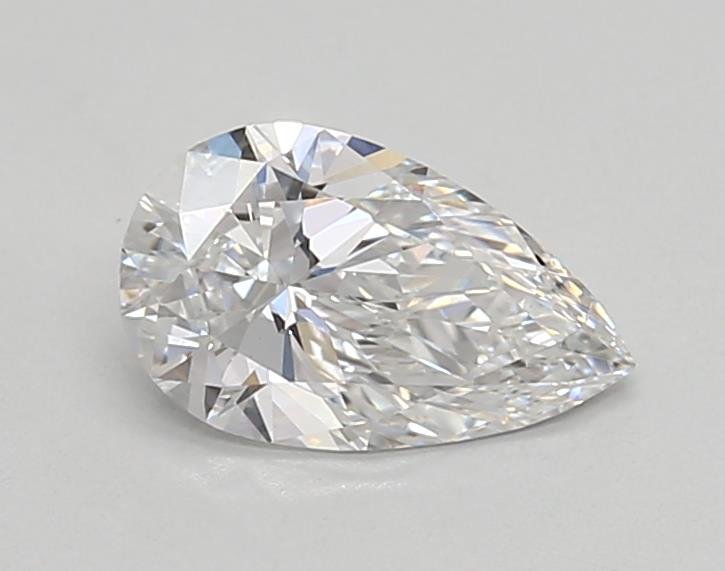 0.75ct D VVS2 Rare Carat Ideal Cut Pear Lab Grown Diamond
