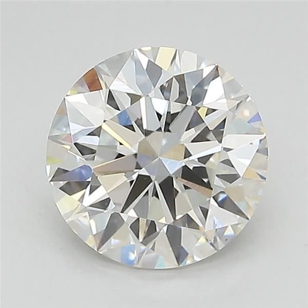 2.03ct F VS1 Rare Carat Ideal Cut Round Lab Grown Diamond