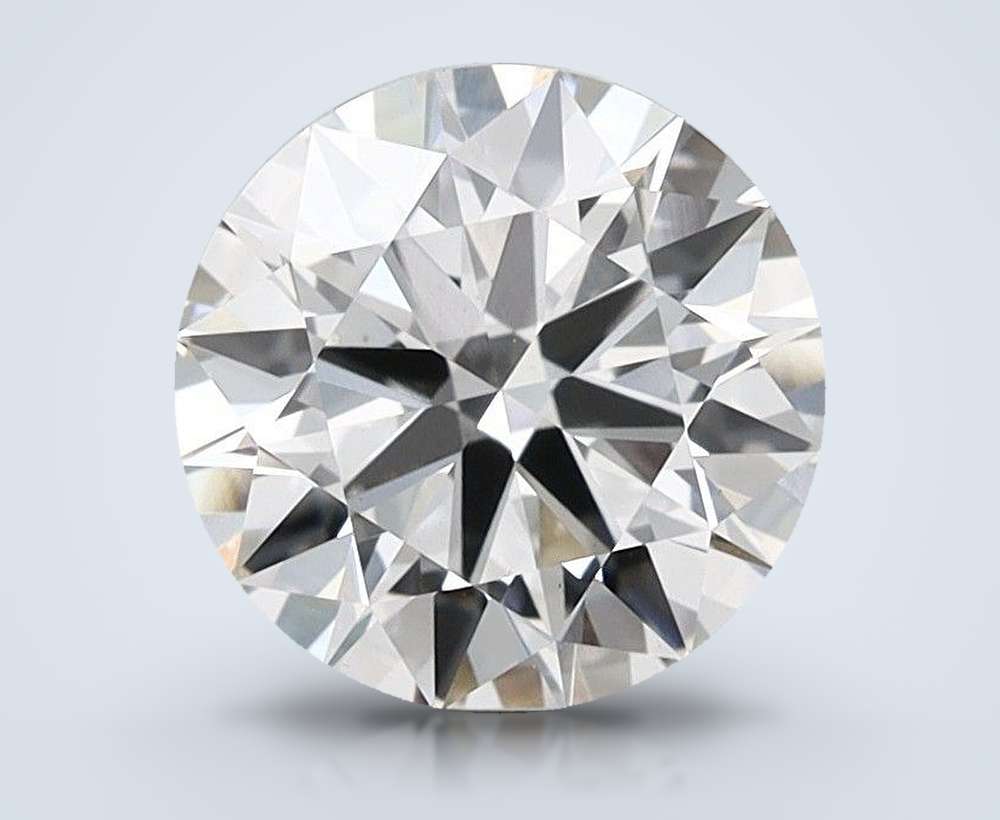 5.51 Carat Round Lab Diamond