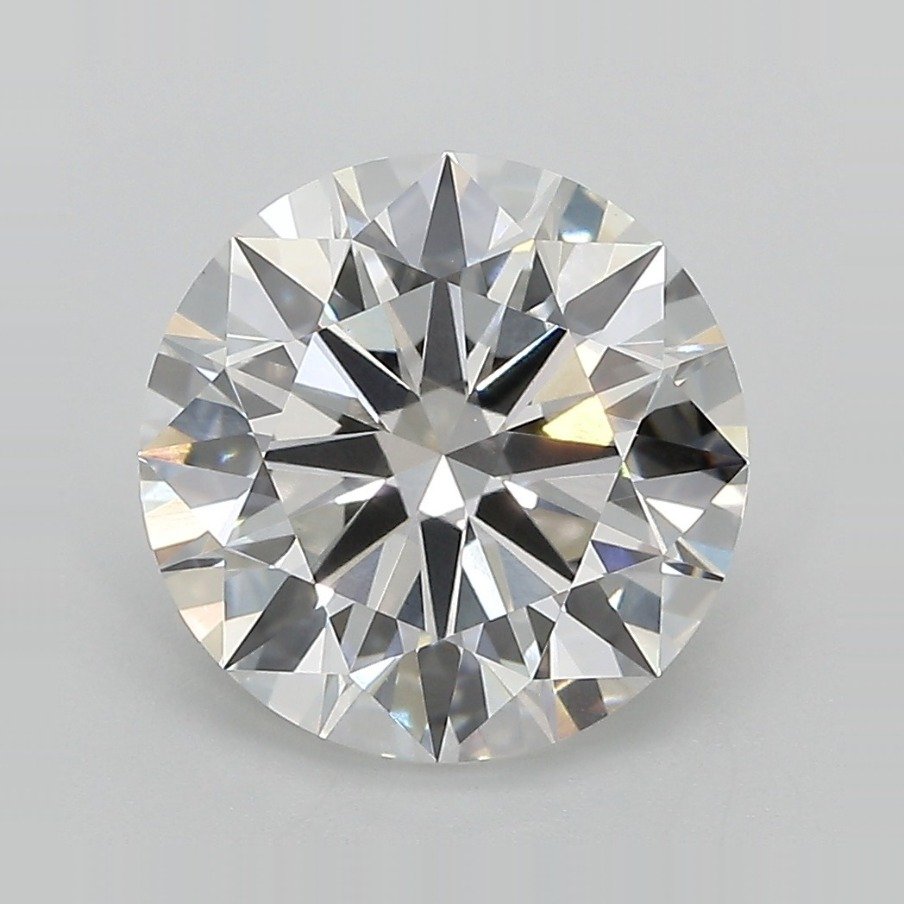 3.70ct E VVS2 Rare Carat Ideal Cut Round Lab Grown Diamond