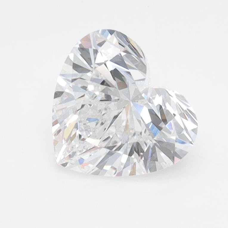 1.09ct D VVS2 Rare Carat Ideal Cut Heart Lab Grown Diamond