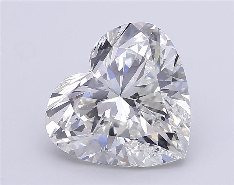 9.43ct G VS2 Rare Carat Ideal Cut Heart Lab Grown Diamond