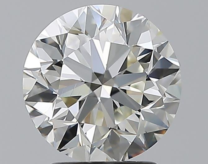 2.51ct K VVS2 Very Good Cut Round Diamond