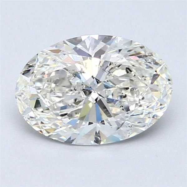 1.80ct I SI2 Rare Carat Ideal Cut Oval Diamond