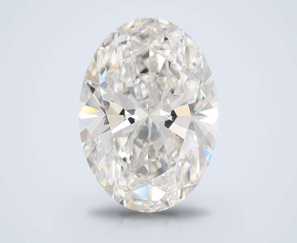 3.60 Carat Oval Lab Diamond