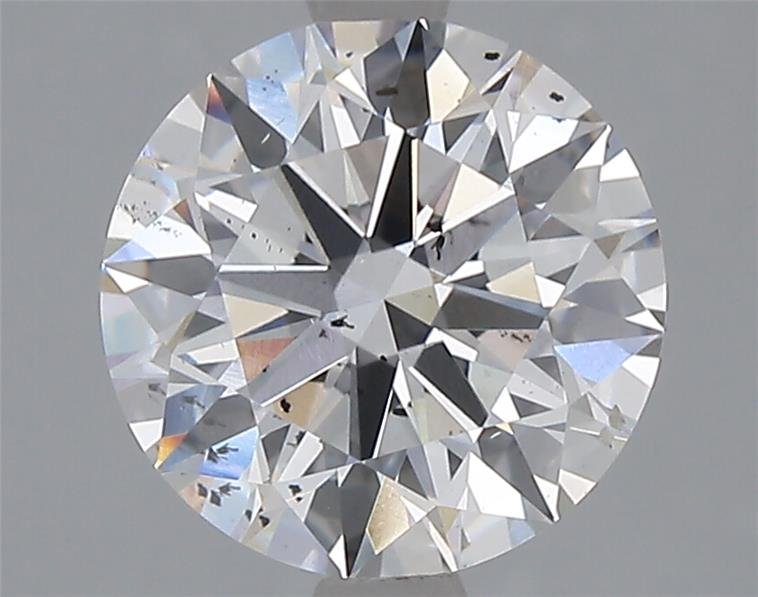 2.51ct F SI2 Rare Carat Ideal Cut Round Lab Grown Diamond