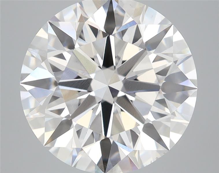 6.64ct G VS2 Rare Carat Ideal Cut Round Lab Grown Diamond