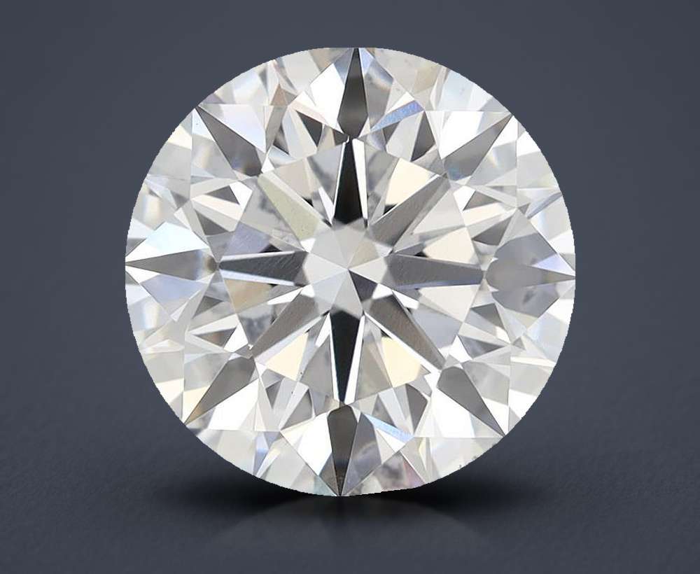 6.64 Carat Round Lab Diamond