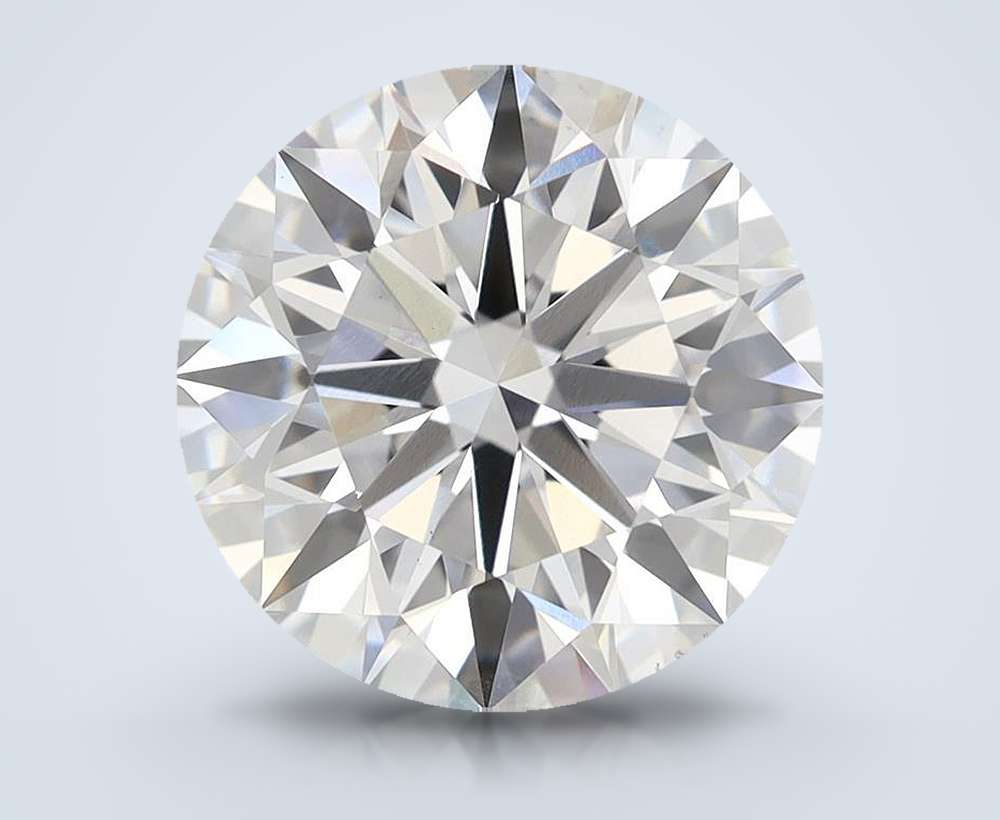 6.64 Carat Round Lab Diamond