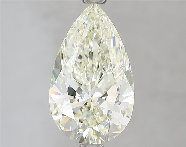 2.51ct K SI1 Rare Carat Ideal Cut Pear Diamond