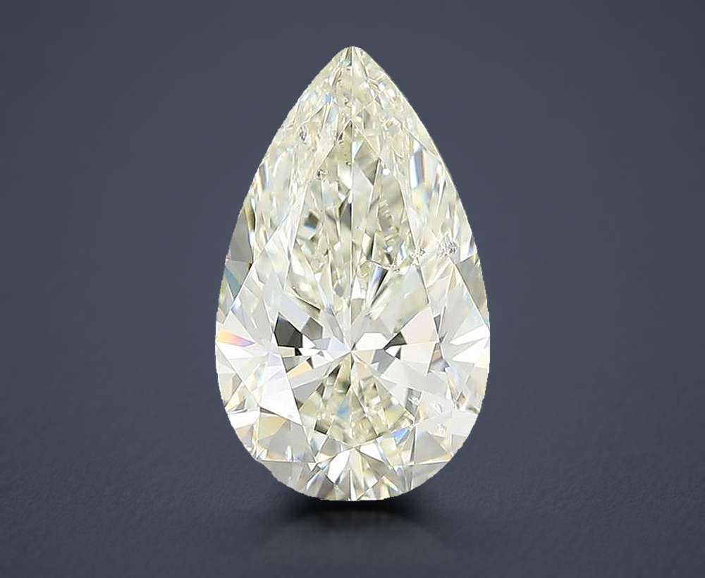 2.51 Carat Pear Natural Diamond