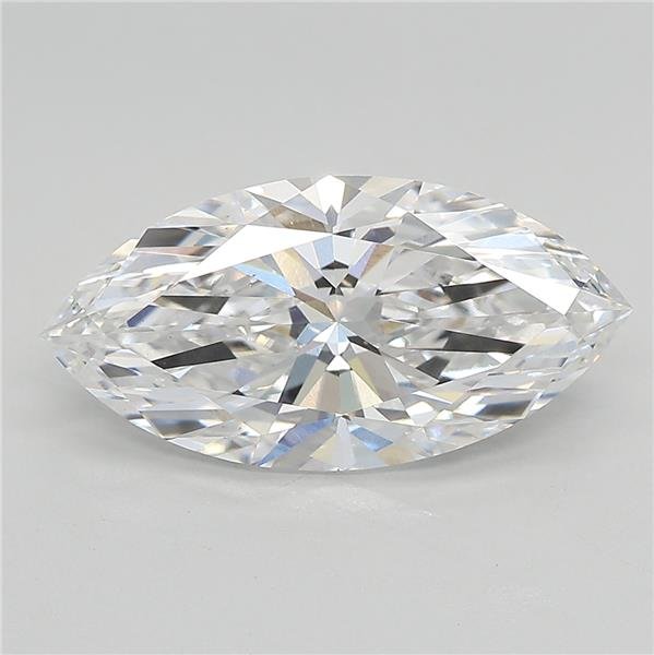 3.75ct E VS2 Rare Carat Ideal Cut Marquise Lab Grown Diamond