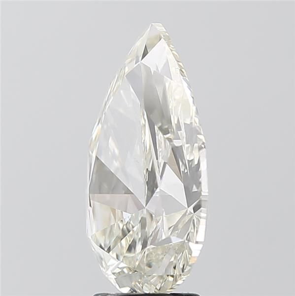 5.10ct J VS2 Rare Carat Ideal Cut Pear Lab Grown Diamond