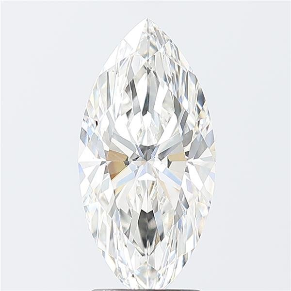 2.57ct H VS1 Rare Carat Ideal Cut Marquise Lab Grown Diamond