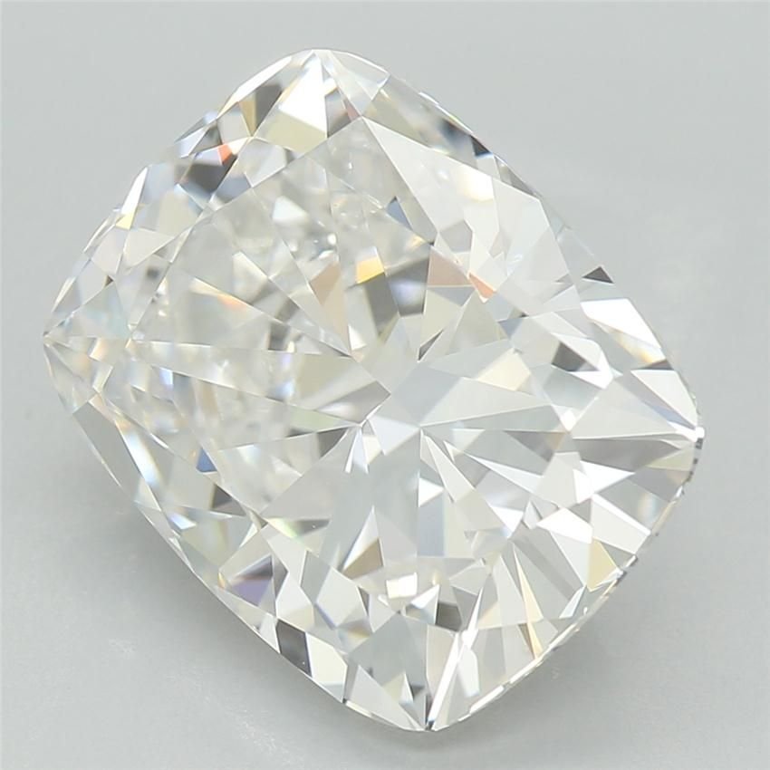 3.08ct E VS1 Rare Carat Ideal Cut Cushion Lab Grown Diamond